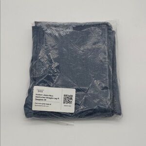 Hudson Jeans Nico Mid-Rise Straight Crop Jean Seaglass Size 28 or 29